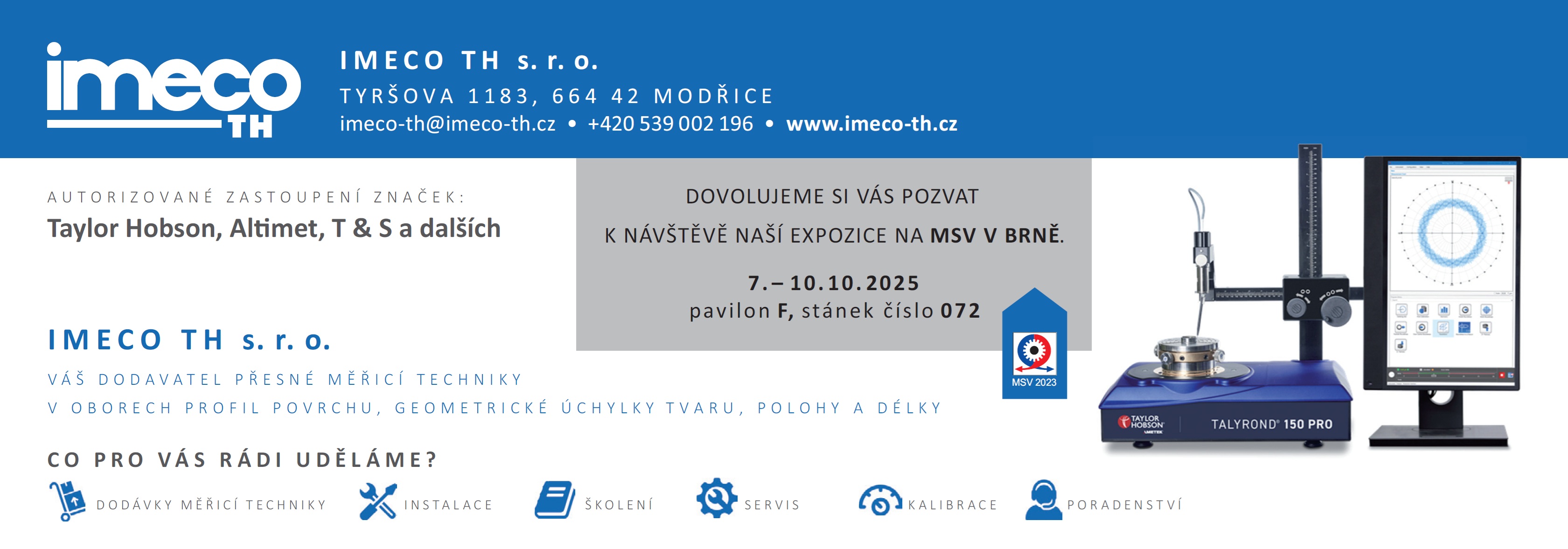 Pozvánka MSV2025_IMECO TH